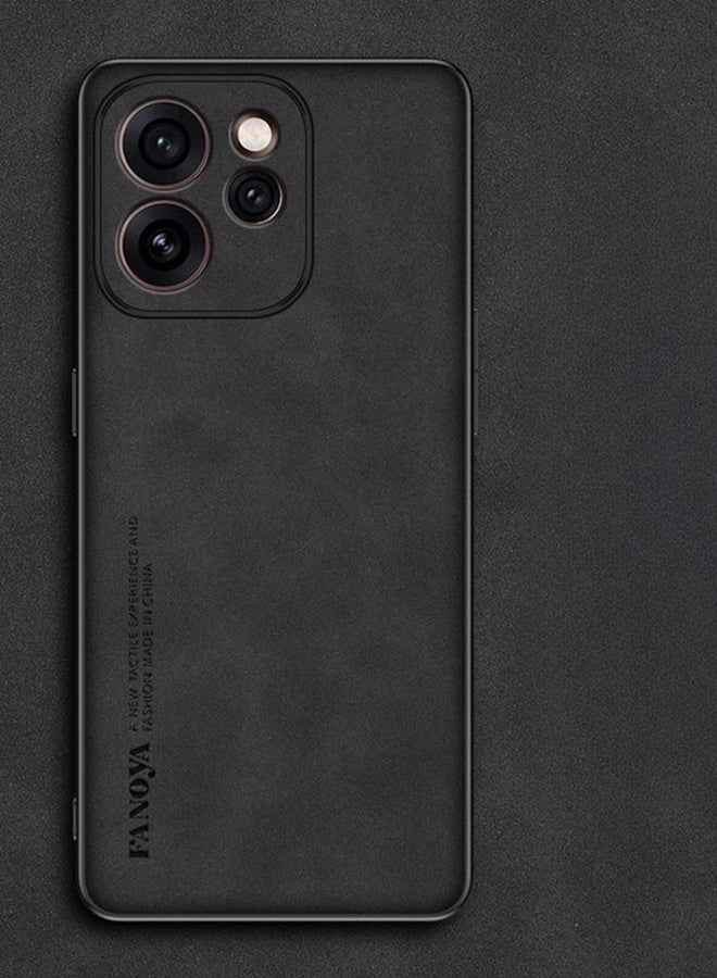 لحافظة Oppo Reno 15 Pro 5G ، حماية عدسة الكاميرا ، حافظة من جلد الغنم المقلد مطاطية غير لامعة ، حماية من الدرجة العسكرية ، غطاء Oppo Reno 15 Pro مقاوم للصدمات ذو ملمس فاخر - Image 2