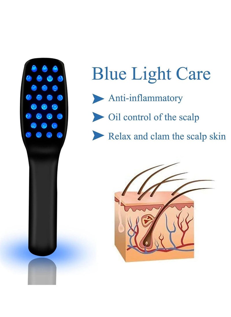 Y&D - 3 in 1 Phototherapy Massage Comb Electric Scalp Massager Brush, Head Brush Hair Growth for Women and Men Relieve Headache Dizziness Reduce Loss Care - Image 1
