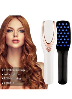 Y&D 3 in 1 Phototherapy Massage Comb Electric Scalp Massager Brush, Head Brush Hair Growth for Women and Men Relieve Headache Dizziness Reduce Loss Care  - Image 4
