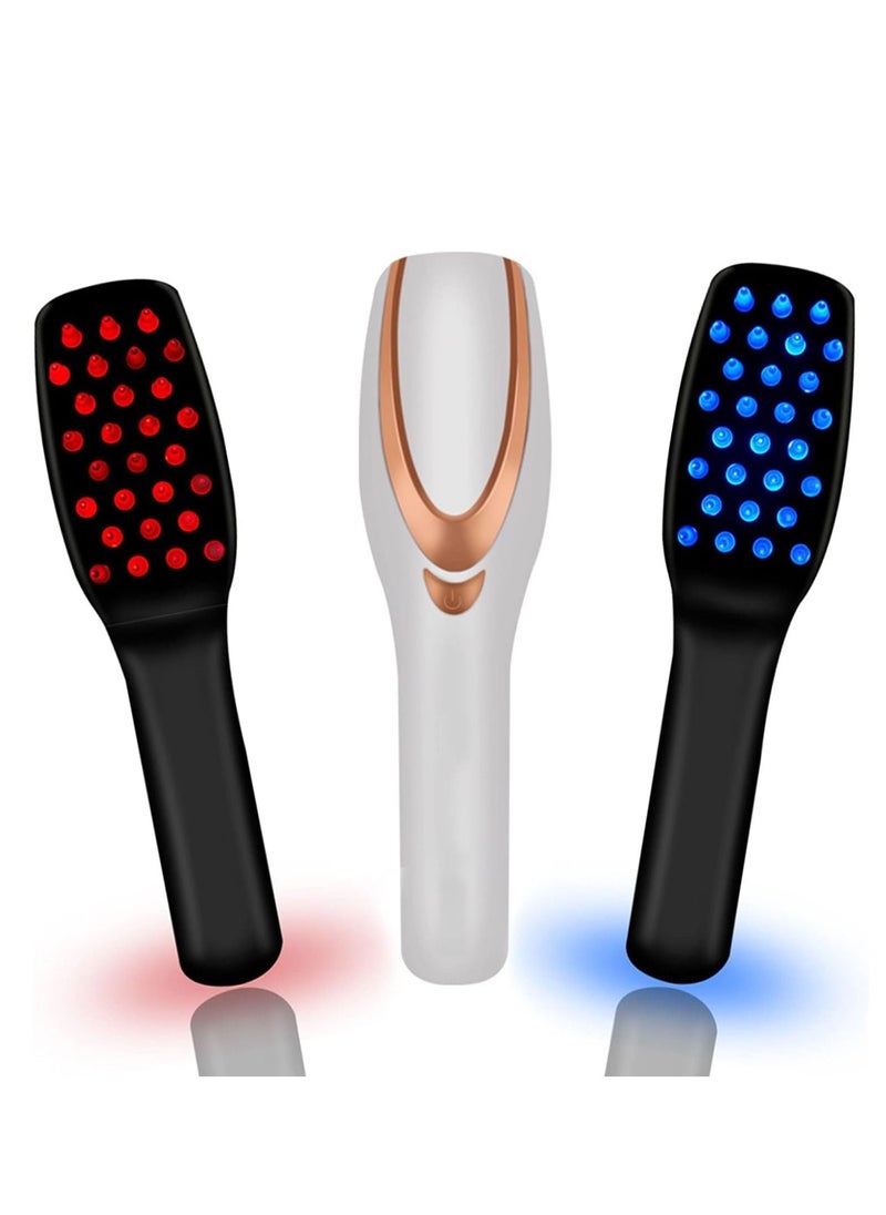 Y&D - 3 in 1 Phototherapy Massage Comb Electric Scalp Massager Brush, Head Brush Hair Growth for Women and Men Relieve Headache Dizziness Reduce Loss Care - Image 1