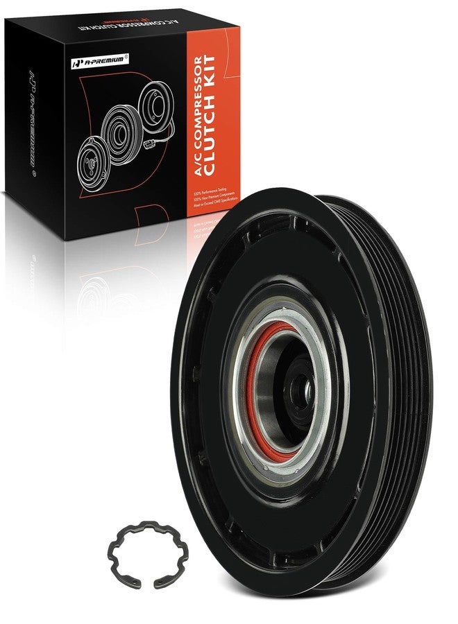 A-Premium Air Conditioner AC Compressor Clutch Kit Compatible with Toyota Corolla 2011-2013, Matrix 2013, 1.8L - Image 1