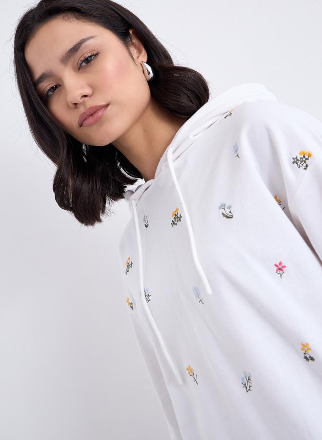 ستايلي هودي بتفاصيل مُطرزة - Image 4