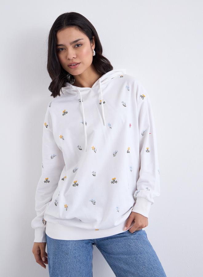 ستايلي هودي بتفاصيل مُطرزة - Image 3