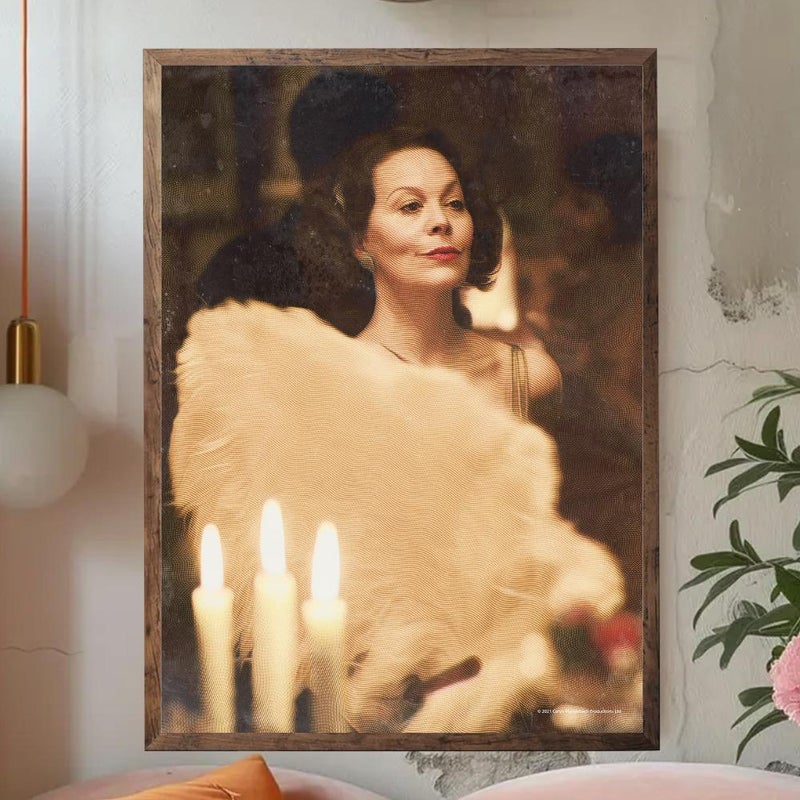 TNESSENTIAL Polly Gray Elegant Portrait Poster Unframed, Peaky Blinders Wall Art - Image 1
