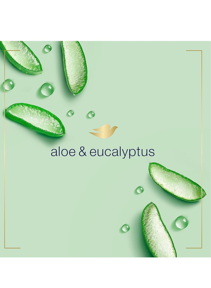Dove Nourishing Foaming Hand Wash Aloe and Eucalyptus Touchless Battery Operated Dispenser Kit Moisturizing Foaming Hand Wash Refill 10.1 oz