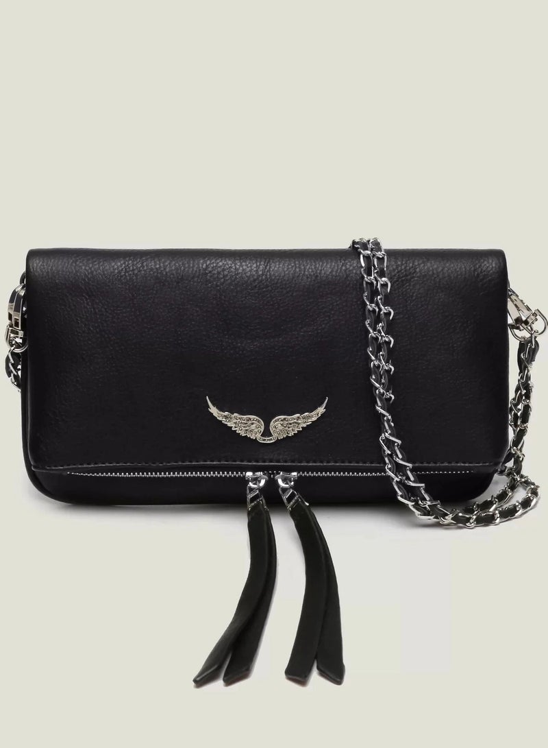 ZADIG & VOLTAIRE Folding Zipper Wing Bag - Image 1