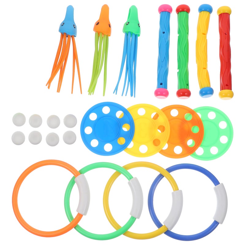 15Pcs Kids Diving Toys Kids Underwater Toys Swimming Game Toy Interesting Pool Toys - Image 4