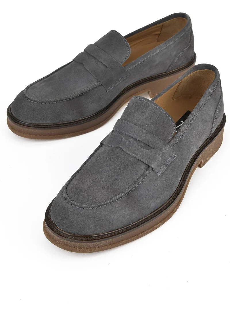 Ziya , Men's Genuine Leather Shoes 1431043Z0212 Anthracite