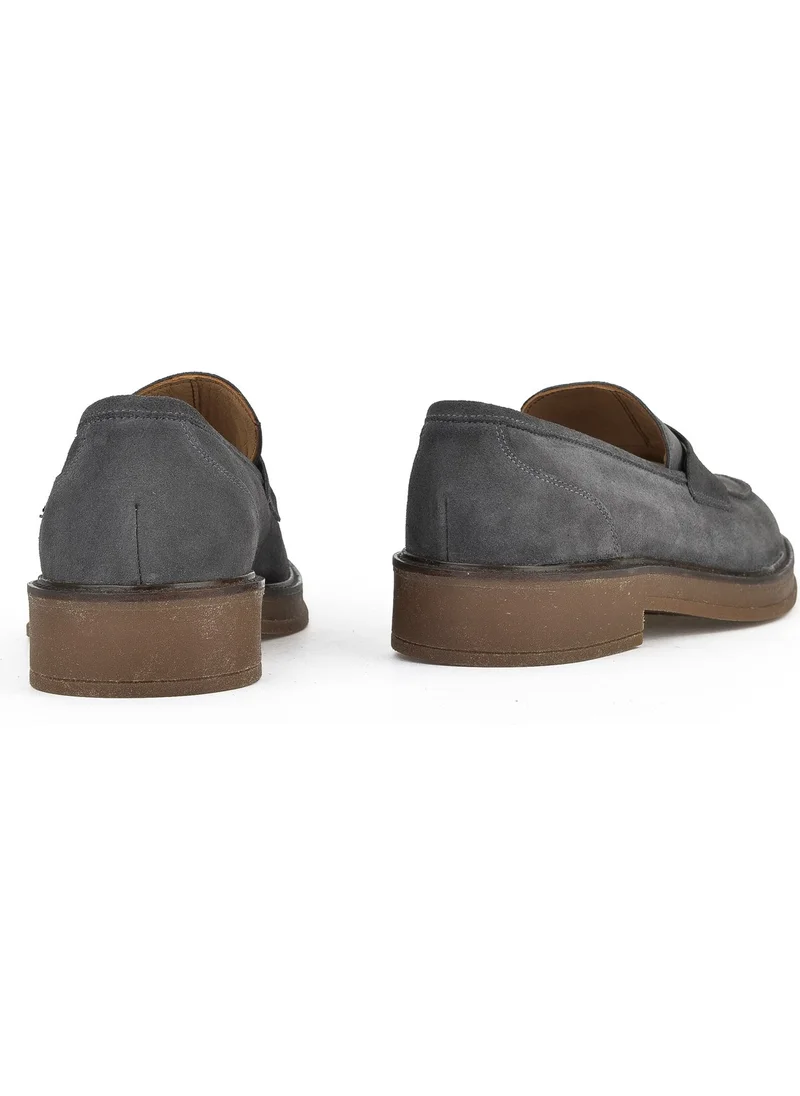 Ziya , Men's Genuine Leather Shoes 1431043Z0212 Anthracite