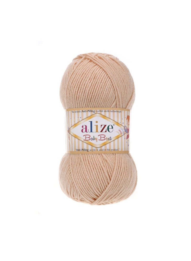 ALIZE Alize Baby Best Acrylic Yarn 382 Beige 