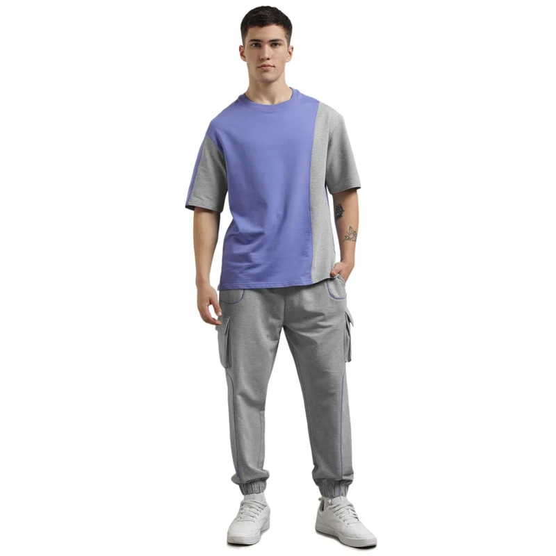 نوبيرو Cotton Blend Oversized Co-Ord Set For Men