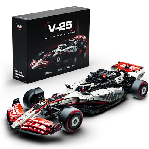 Nifeliz V25 F1 Racing Car Model Set 18 Scale Car Building Set for Adults Collectible and Display Gift for Racing Fans 2634 PCS NF10329 - Image 1