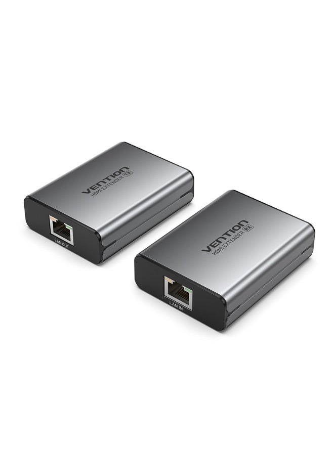 VENTION HDMI Network Cable Extender 50M Gray Aluminum Alloy Type Model # AKGH0-UK - Image 1
