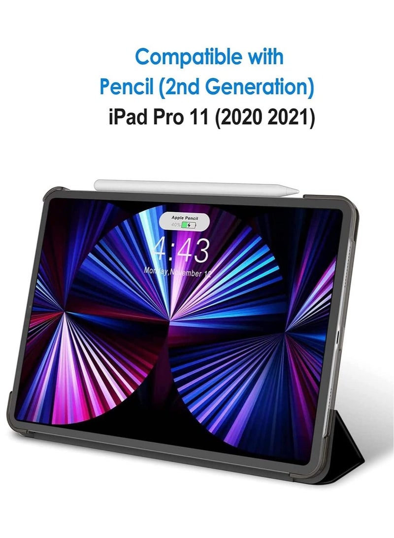 iPad Pro 11 (2021) Case, Ultra Slim Smart Case Trifold Stand Slim Lightweight with Auto Sleep Case For iPad Pro 11 (2021) A2301 / A2459 / A2460 - Image 2
