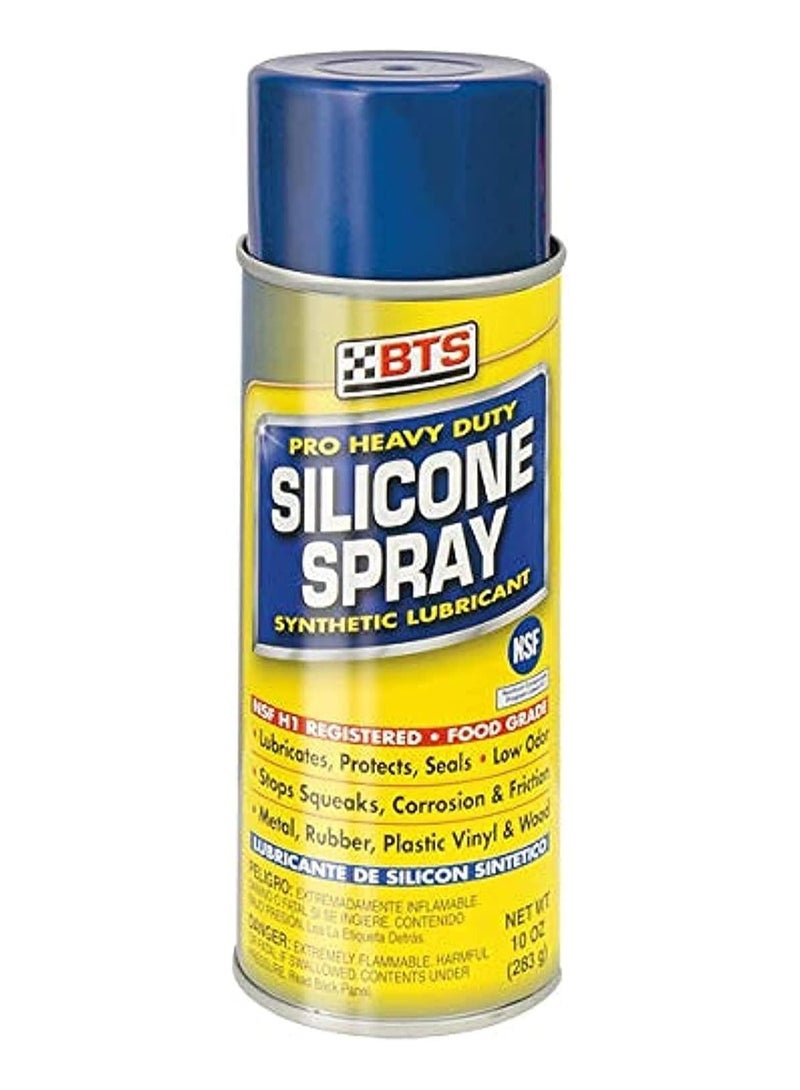 BTS Pro Heavy Duty Silicone Spray Synthetic Lubricant (283 g) - Image 1
