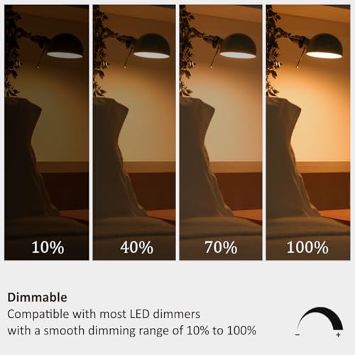 Maelsrlg 25 Watt Light Bulbs Soft White 2700K, Dimmable, 2W 200 Lumen LED Bulb, E26 Medium Base, 120V, A15 Frosted, Pack of 6 - Image 4