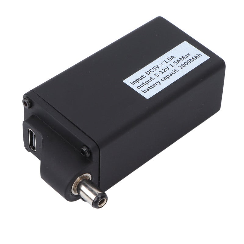 Cordless Tattoo Power Supply: 2000mAh Lithium Battery, 10 Hours Runtime - LCD Display, Real-Time Voltage & Electricity Readout - Portable Design, Easy 0.5V Adjustable Voltage for Professional Tattoo A - Image 2