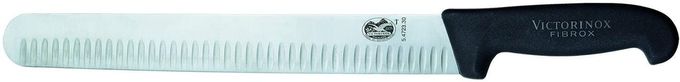 Victorinox X5 Edge Slicing/Carving 5.4723.30 Granton Slicer Knife with Fibrox Handle 12", Black - Image 2