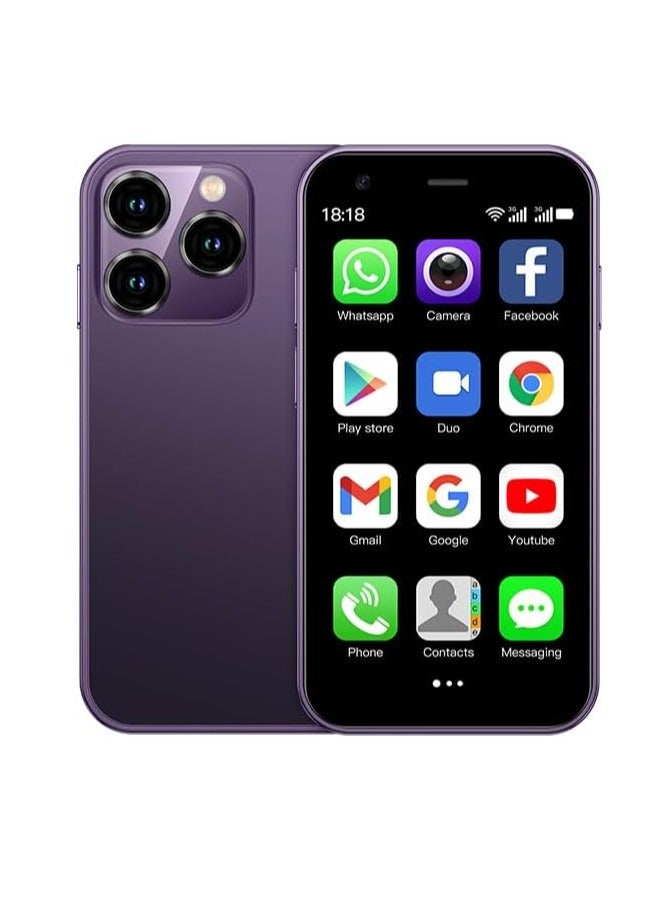 Mini Smartphone, Child Phone The World's Smallest Cell Phone 3.0 Inch Android Small Phone Quad Core 2G+16G 5.0MP Dual SIM High Definition Mini Phones Unlocked 3G Mobile Phone  - Image 1