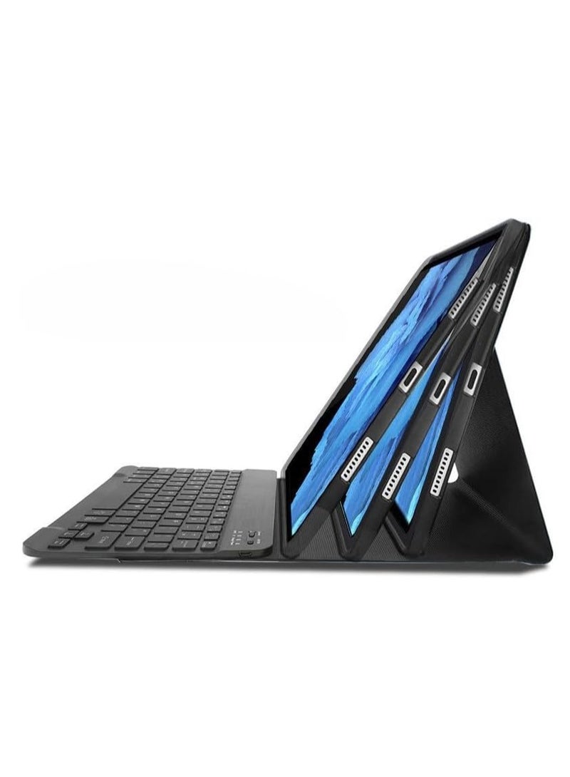 MIGOFAST Keyboard Case  Arabic and English  Compatible with IPad Mini 7(A17 Pro) 8.3 inch,Multi-view Stand,with Pen Slot,Detachable Wireless Bluetooth Keyboard Case Black - Image 3