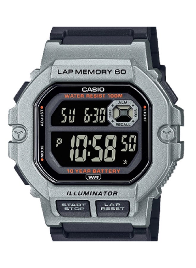 CASIO Resin Digital Wrist Watch WS-1400H-1BVDF - Image 3