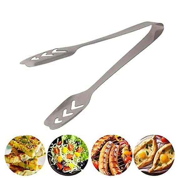 Brunchy Chimta for Kitchen Use - Stainless Steel Tongs for Frying - Multipurpose Pakkad - Momo Tong & Chimta for Cooking Uses - Image 5
