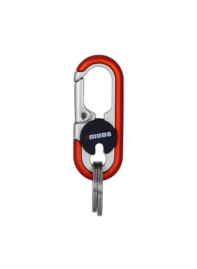 Omuda Premium and Stylish Hook Locking Metal Key Chain for Men & Women & for Gift (M- 3746 Orange) - Image 5