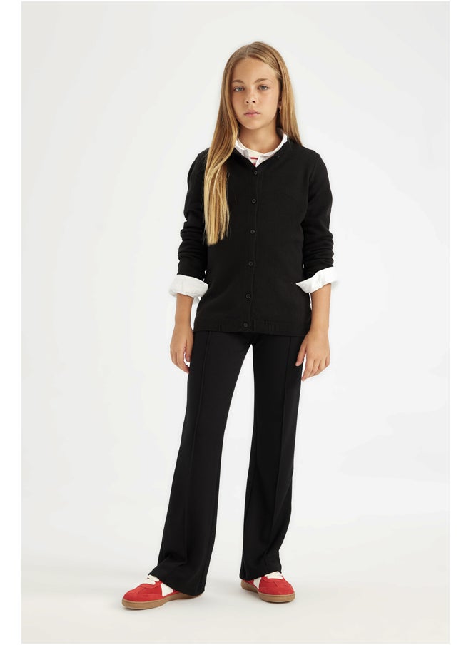 DeFacto - Girl Knitted Flare Fit Leggings - Image 1