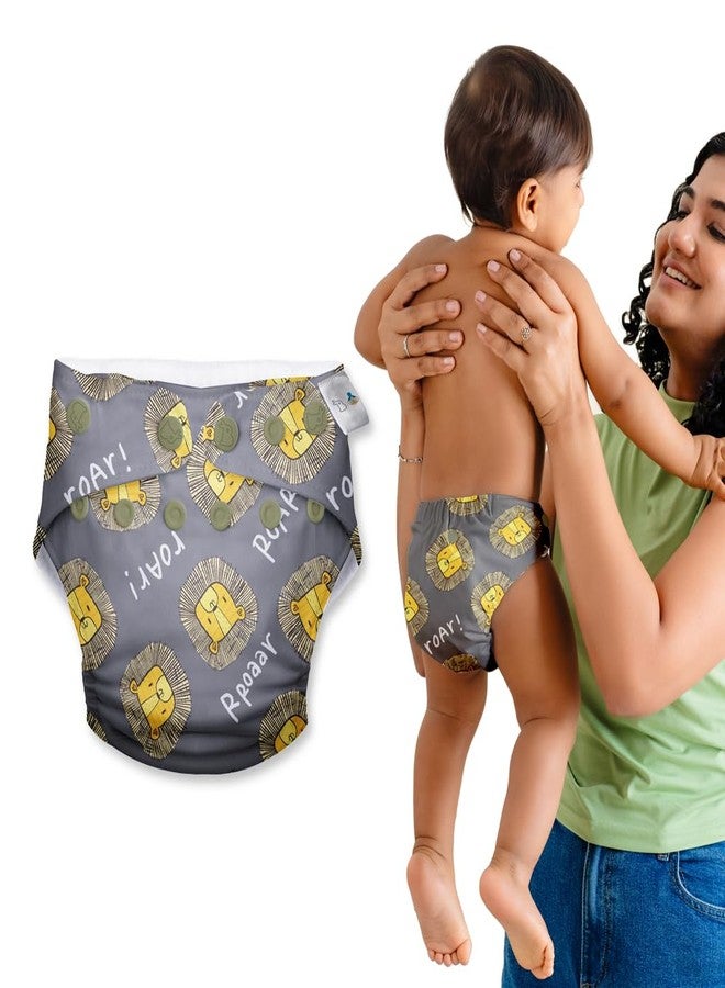 SuperBottoms Freesize UNO Cloth Diapers for Babies 3M - 3Y l With DryFeel Magic Pad l Washable & Reusable Diaper l Absorbs 4-5 pees - Image 1