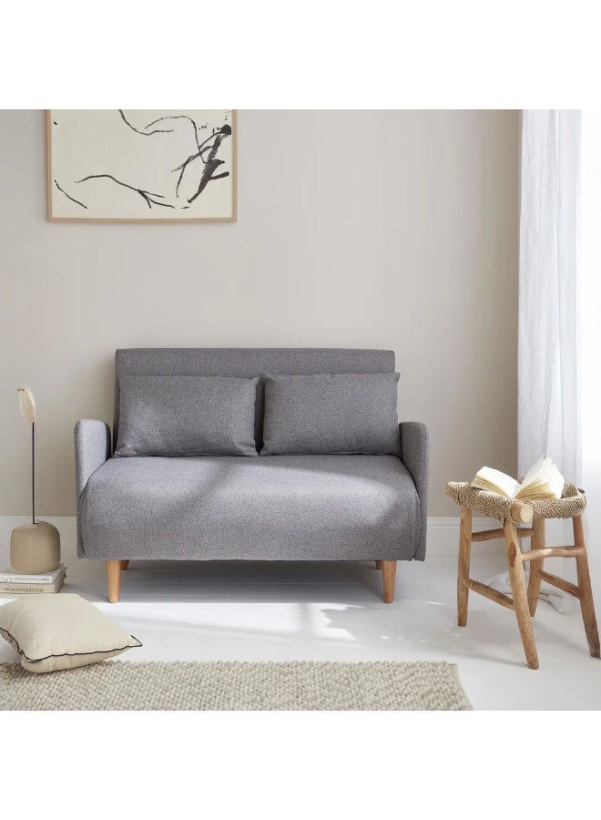 ROTAI ROTAI Palazzo Light Sofa Bed with 2-Year Warranty | Convertible 2-Seater Sofa to Bed | Premium Fabric Upholstery | High-Density Foam | Matching Pillows | Compact Folding Sofa Bed For Living Room. - Image 1