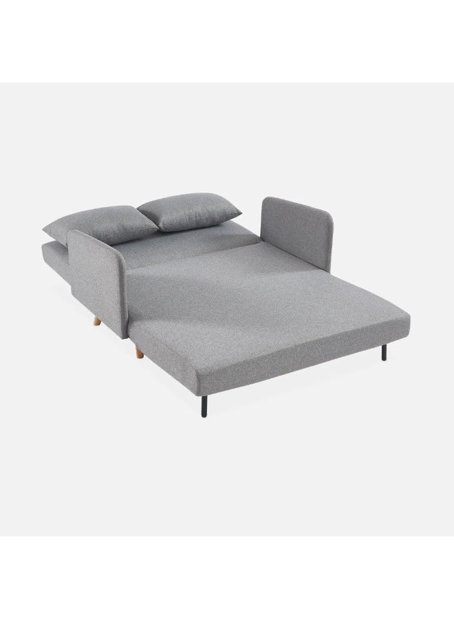 ROTAI ROTAI Palazzo Light Sofa Bed with 2-Year Warranty | Convertible 2-Seater Sofa to Bed | Premium Fabric Upholstery | High-Density Foam | Matching Pillows | Compact Folding Sofa Bed For Living Room. - Image 5