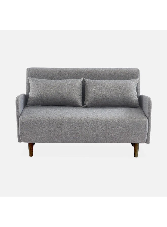 ROTAI ROTAI Palazzo Light Sofa Bed with 2-Year Warranty | Convertible 2-Seater Sofa to Bed | Premium Fabric Upholstery | High-Density Foam | Matching Pillows | Compact Folding Sofa Bed For Living Room. - Image 4