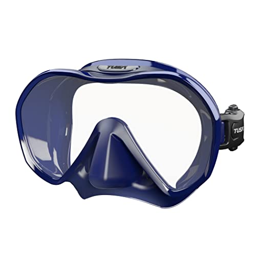 TUSA M-1010 Zensee Scuba Diving Mask, Indigo - Image 1