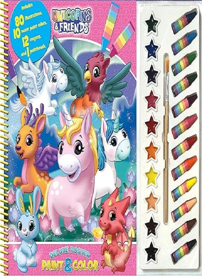 Unicorns  Friends Deluxe Poster Paint  Color - Image 2