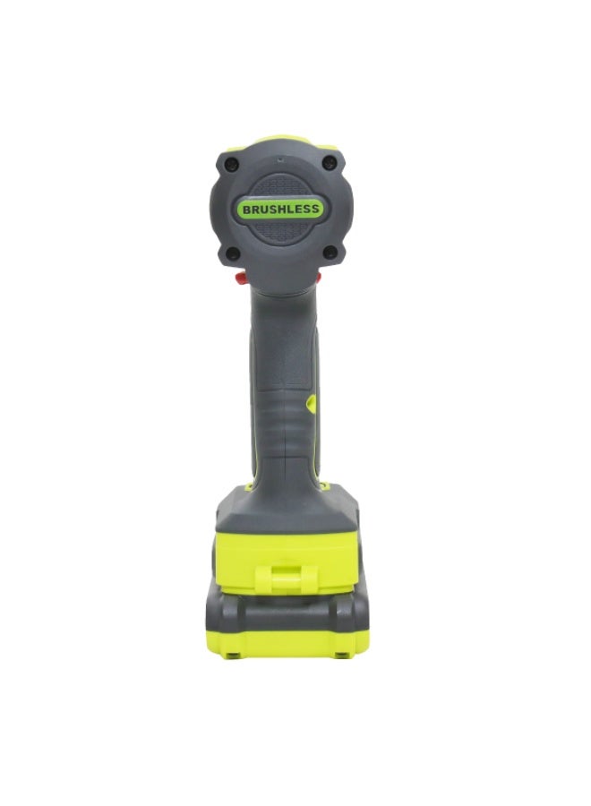 DYLLU 20V Cordless Brushless Impact Wrench, 330Nm High Torque, 2×2.0Ah Batteries with Case - Image 3