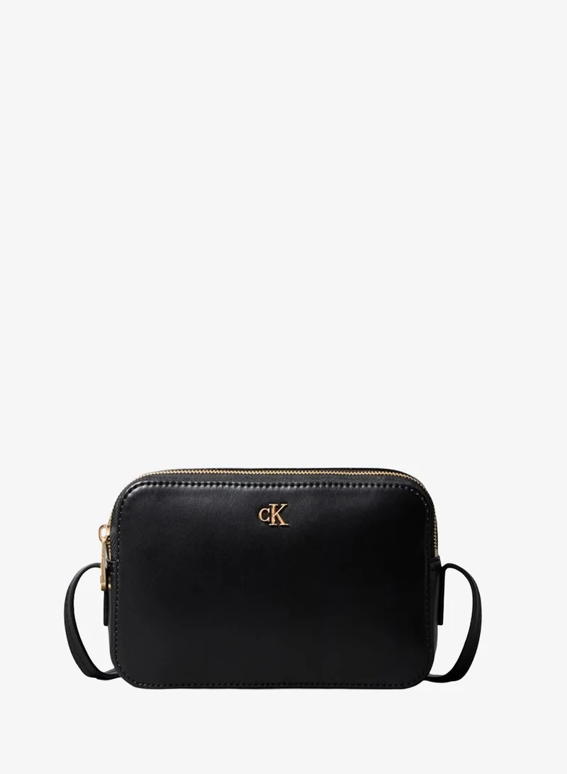 CALVIN KLEIN Logo Detail Zip Through Crossbody