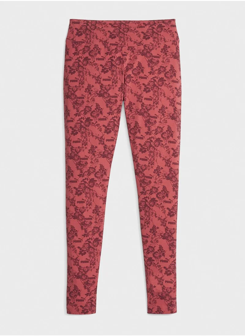 PUMA Flower Nostalgia All Over Printed Leggings