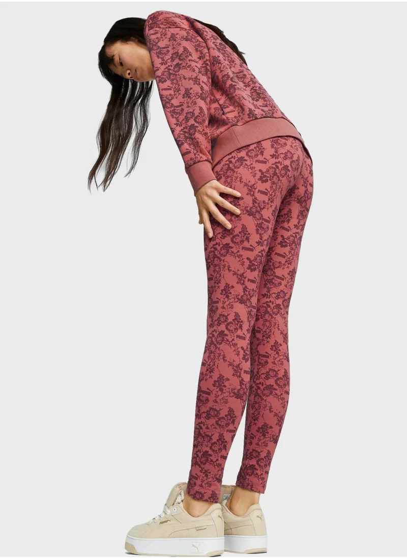 PUMA Flower Nostalgia All Over Printed Leggings