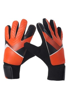 Generic Goalkeeper Gloves Soccer Gloves Finger Support Youth Soccer Gloves Kids Youth Soccer Goalkeeper Gloves - Suitable for Soccer, Goalkeeper, Goalkeeper Training Gloves Equipment  - Image 1