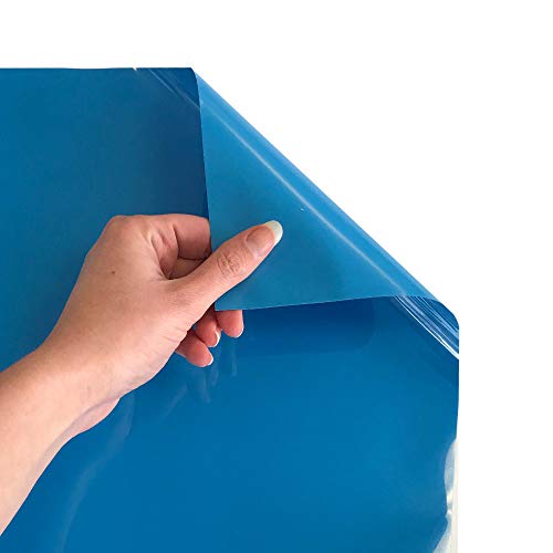 Siser EasyWeed Heat Transfer Vinyl 11.8" x 15ft Roll (Sky) - Compatible with Siser, Cricut, Silhouette and Other Craft/Professional Cutters - CPSIA Certified - Image 2