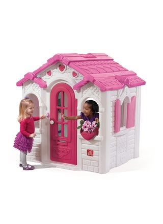 Sweetheart Playhouse for Kids, Outdoor Playhouse with Kitchenette, Toddlers 2+ Years Old, Interactive Playset with Sounds, Easy Assembly, Pink/White - pzsku/Z8FEEA01455FBB002C4CEZ/45/_/1724409910/c038c88c-b2f0-412f-b5b4-a9f637f7d5e4