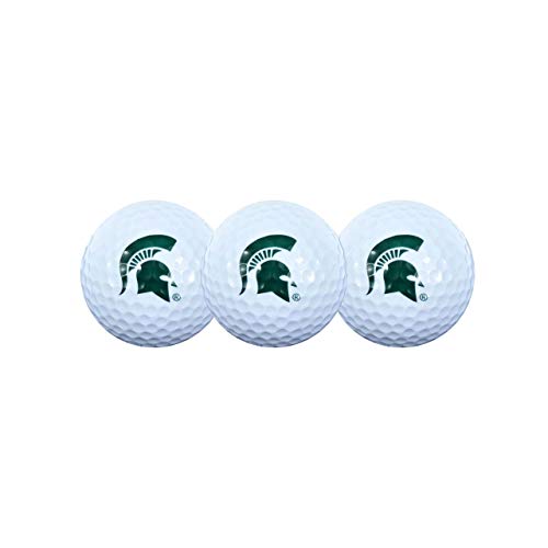 Team Effort Michigan State Spartans Golf Ball 3 Pack - Image 3