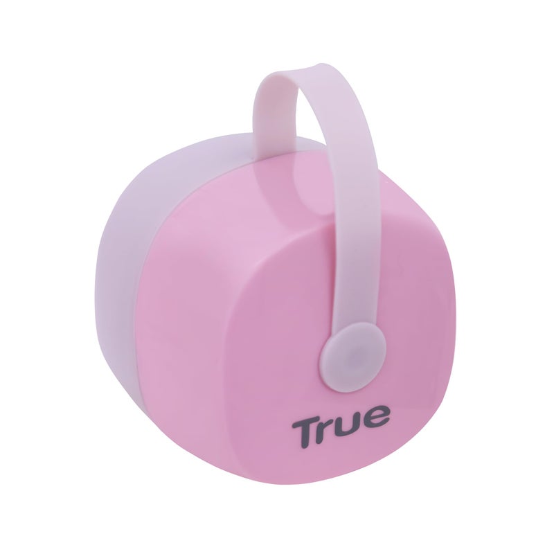 True Gold Soother container with hanger