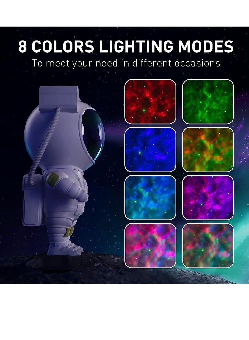 XiuWoo Star Projector Night Light,with Timer,Remote Control and 360°Adjustable Design,Nebula Starry Galaxy Ceiling Projector for Baby Kids Adults Bedroom - Image 2