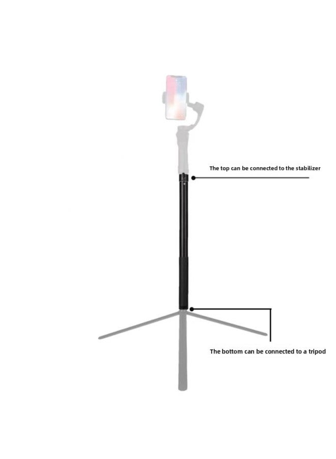 Dajiang Yuntai Outdoor 1.7 M Extension Rod Zhiyun Feiyu Stabilizer Aluminum Alloy Telescopic Rod Large Tripod-Color:1.7 M  - Image 5