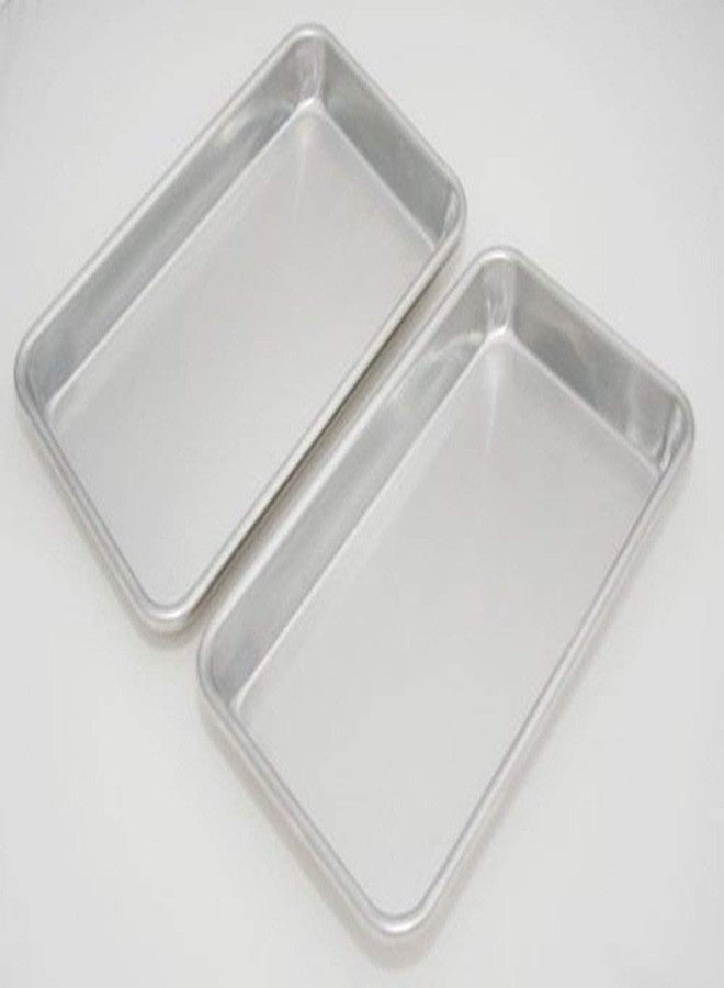Libertyware SP610 Eigth Size Aluminium Sheet Pan, Pack of 2, 2 Pack, Aluminum