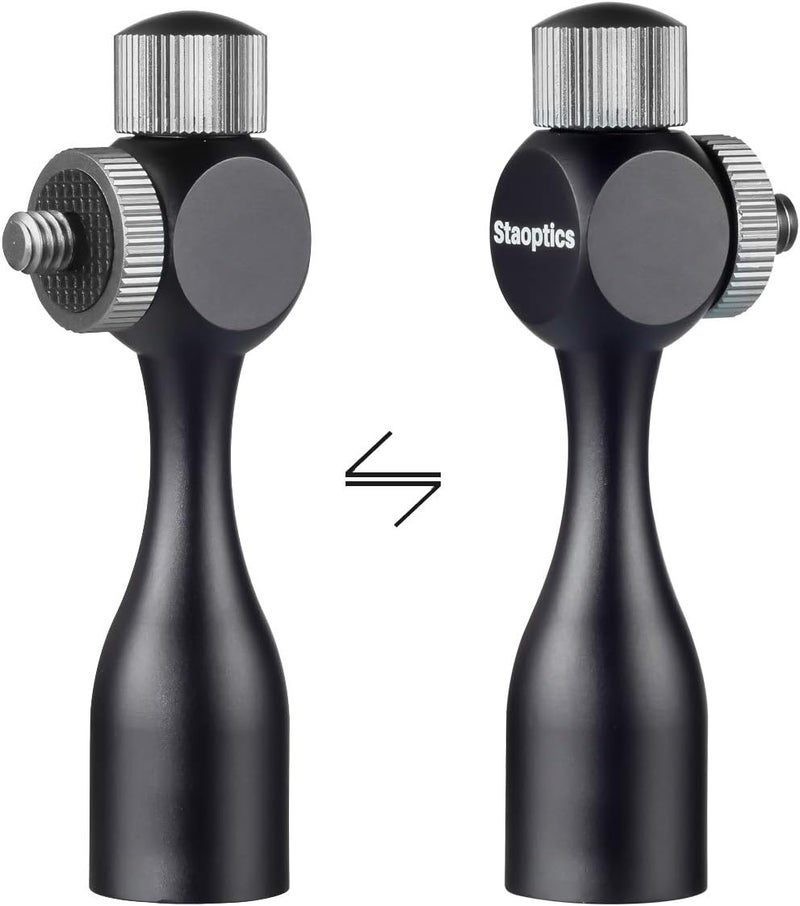 Staoptics Binocular Tripod Adapter Quick Release 1/4-20Inch Threading Detachable Mount for 8x32 8x36 8x40 8x42 10x50 12x60 15x60 15x70 20x80 25x70 Binoculars etc Model - Image 4