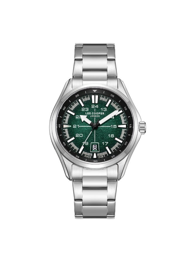 Lee Cooper ساعة يد معدنية للرجال LC08200.370 - 44 مم - Image 1