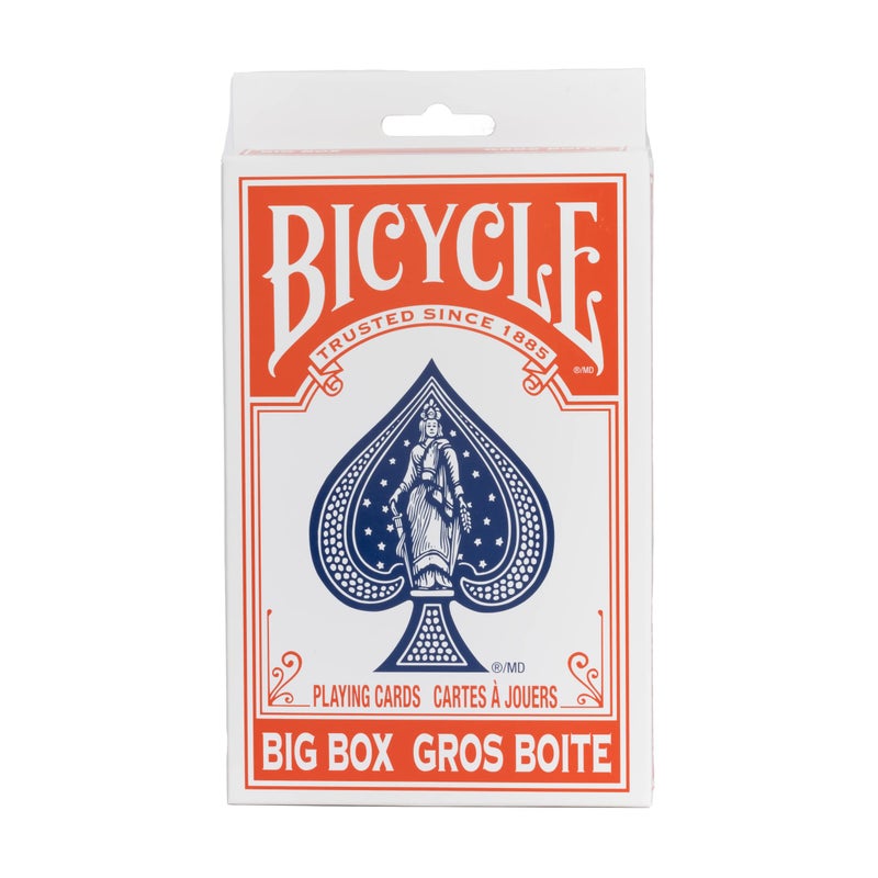 Bicycle Big Box Playing Cards - Red - Image 2
