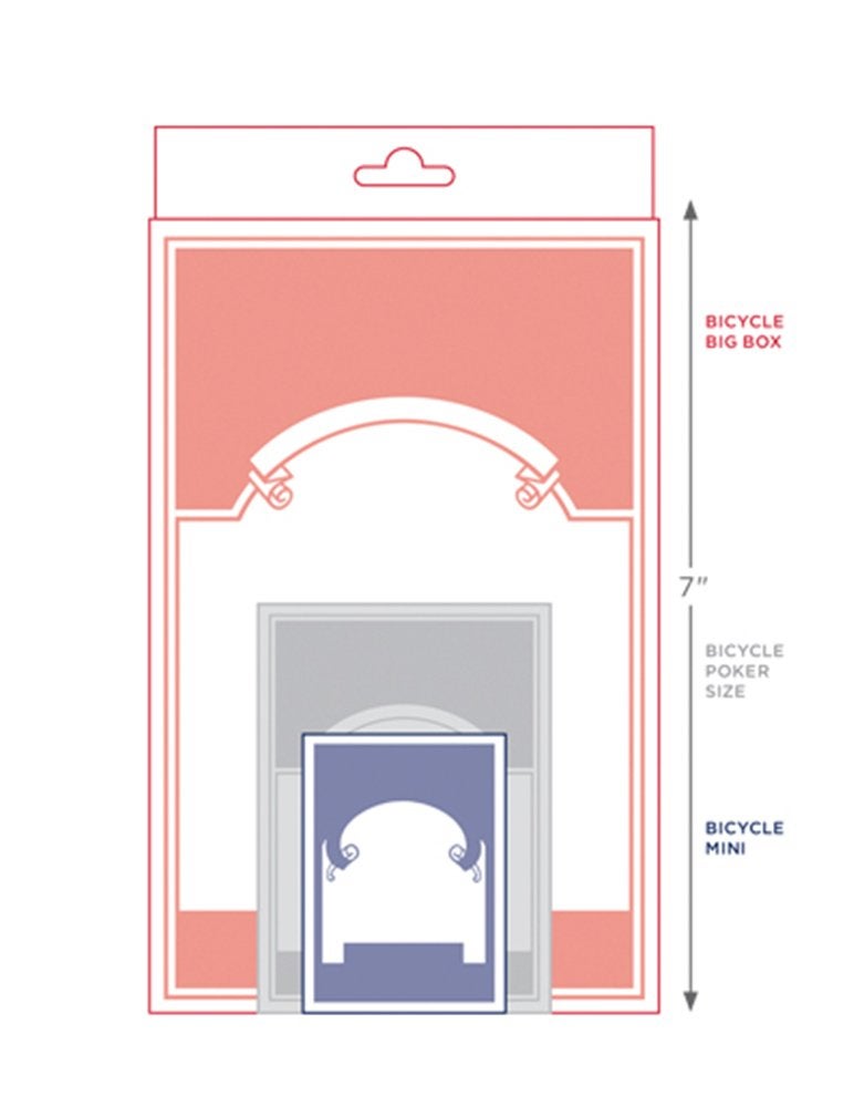 Bicycle Big Box Playing Cards - Red - Image 4